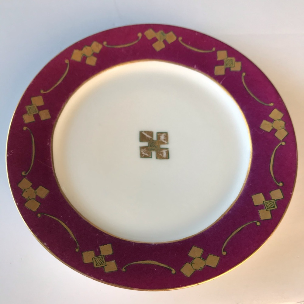 Haviland Art Deco Saucer